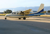 N6253X @ SNS - 1961 Aero Commander 680F in from San Luis Obispo for maintenance @ Salinas, CA - by Steve Nation