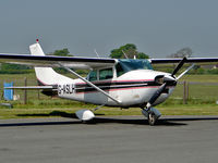 G-ASLH @ EGBO - Cessna 182F Skylane - by Robert Beaver