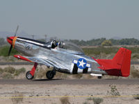N5110 @ BXK - At first glance, it looks like a real P-51! - by John Meneely
