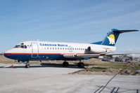C-FTAY @ CYYC - Canadian North Fokker 28 - by Yakfreak - VAP