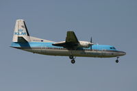 PH-KVC @ BRU - flight KL1725 is descending to rwy 02 - by Daniel Vanderauwera
