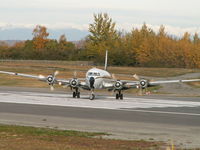 N888DG @ ANC - DC-6-C-118A/Everts Air Cargo/Anchorage - by Ian Woodcock