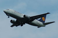 D-ABXP @ EGCC - Lufthansa - Landing - by David Burrell