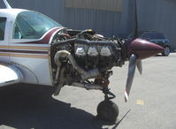 N4102B @ SZP - 1977 Bellanca 17-31ATC TURBO VIKING, Lycoming TIO-540 300 Hp, engine maintenance - by Doug Robertson