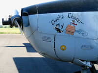 N1041 @ PRB - Charlie Chaser nose art on N1041 @ Paso Robles, CA - by Steve Nation