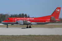 N417XJ @ YXU - Taxiing on Bravo for departure. - by topgun3