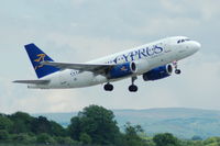 5B-DBO @ EGCC - Cyprus Airways - Taking Off - by David Burrell
