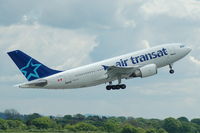 C-GTSD @ EGCC - Air Transat - Taking off - by David Burrell