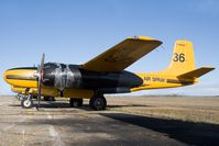 C-FAGO @ YQF - Air Spray B-26 - by Andy Graf-VAP