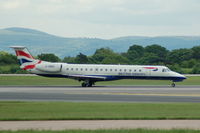 G-EMBE @ EGCC - British Airways - Landing - by David Burrell