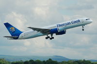 G-FCLC @ EGCC - Thomas Cook - Taking off - by David Burrell