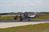 N529JK @ LAL - C182Q - by Florida Metal