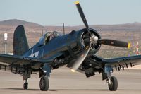 N106FG @ KLSV - Provenance Fighter Sales Inc. - Las Vegas, Nevada / 1945 Goodyear FG-1D Corsair - Aviation Nation - 2006 - by Brad Campbell