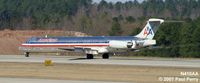 N410AA @ RDU - Arriving on 23R - by Paul Perry