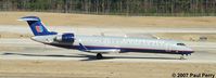 N508MJ @ RDU - Taxiing by the GA ramp, headed to her spot on RWY 23R - by Paul Perry