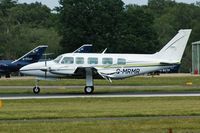 G-MRMR @ BOH - PIPER PA-31-350 - by Patrick Clements
