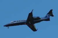 G-JANV @ EGCC - Learjet - Landing - by David Burrell