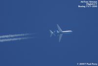 UNKNOWN - Yet another AirTran flight over NC - by Paul Perry
