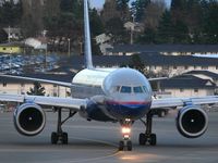 N563UA @ KSEA - Taxiing with only one engine running. - by Sergey Kustov