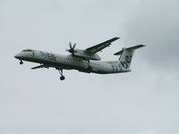 G-JECT @ EGPF - DHC-8-Q-402/flybe/Glasgow - by Ian Woodcock