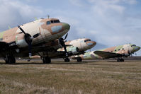 N47SJ @ CZVL - ex Israeli Air Force Douglas DC3 - by Yakfreak - VAP