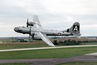 N529B @ CID - Flying by the tower down runway 13 - by Glenn E. Chatfield