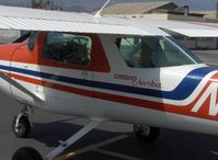 N9819J @ SZP - 1975 Cessna A150M AEROBAT, Continental O-200 100 Hp, rated +6,-3 Gs - by Doug Robertson