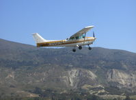 N12290 @ SZP - 1973 Cessna 172M, Lycoming O-320-E2D 150 Hp, takeoff climb Rwy 22 - by Doug Robertson
