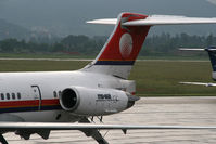 I-SMEC @ GRZ - Meridiana MD-82 - by Stefan Mager