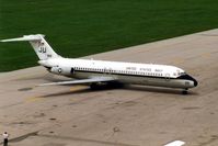 159119 @ CID - C-9B parking at the base of the control tower - by Glenn E. Chatfield