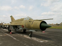 24 53 - Mikoyan-Gurevich MiG-21 bis/Preserved/Berlin-Gatow - by Ian Woodcock