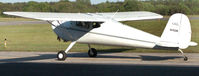 N150R @ DAN - 1948 Cessna 140 in Danville Va. - by Richard T Davis