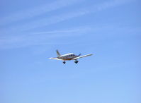 N711AZ @ SZP - 1970 Piper PA-28-235 CHEROKEE, Lycoming O-540-B4B5 235 Hp, takeoff climb Rwy 22 - by Doug Robertson