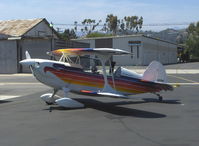 N17PE @ SZP - 1996 Eberle AVIAT EAGLE II, Lycoming AEIO-360 180 Hp, refueling - by Doug Robertson