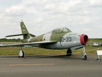 DD 313 - Republic F-84F/Preserved/Berlin-Gatow (Carries DD+313) - by Ian Woodcock