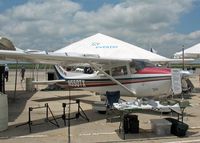 N550TX @ HDO - 1977 Cessna 182Q Skylane, c/n 18265764, The EAA Texas Fly-In, with many speed modifications - by Timothy Aanerud