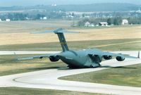 97-0044 @ CID - C-17A parked on taxiway D - by Glenn E. Chatfield