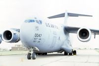 97-0047 @ CID - C-17A parked on taxiway D - by Glenn E. Chatfield