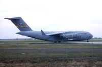 97-0047 @ CID - C-17A parked on taxiway D - by Rebecca Haugland via Glenn E. Chatfield