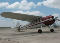 N5N @ HDO - 1949 Cessna 195A, c/n 7356, The EAA Texas Fly-In - by Timothy Aanerud