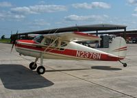 N2376N @ HDO - 1947 Cessna 120, c/n 12625, The EAA Texas Fly-In - by Timothy Aanerud