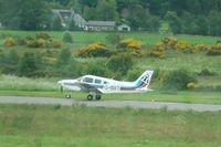G-BIIT @ INV - Piper - Taxiing - by David Burrell