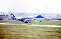 82-8000 @ CID - Air Force One landing runway 27 - by Glenn E. Chatfield