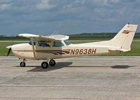N9638H @ HDO - 1975 Cessna 172M Skyhawk, c/n 17266285, The EAA Texas Fly-In - by Timothy Aanerud