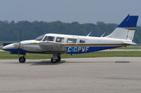 C-GPWF @ YXU - Taxiing from Ramp III. - by topgun3