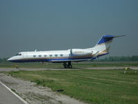 N345LC @ LFMV - vacating the runway in Avignon - by Fabrice Saint-Arroman