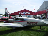 N155DS @ KOSH - Mooney Booth @ OSH - by Jim Kerr