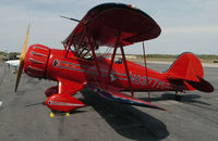 N6377M @ DAN - 1988  Waco YMF in Danville Va. - by Richard T Davis