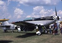 N2251D @ OSH - P-51D at the EAA Fly In
