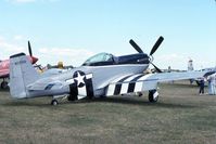 N2251D @ OSH - P-51D at the EAA Fly In
